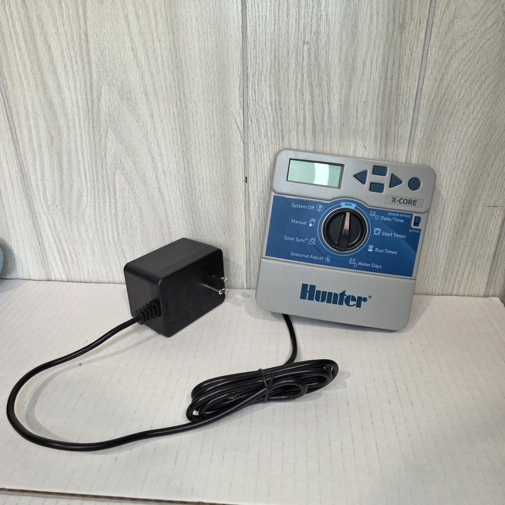 Hunter XC800I X-Core 8-Station Indoor Irrigation Controller - Gray Open Box